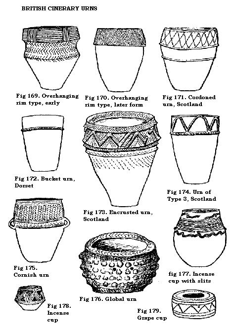 British cinerary urns
