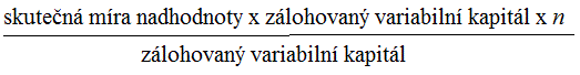 (skuten mra nadhodnoty x zlohovan variabiln kapitl x <em>n>/em>) / zlohovan variabiln kapitl