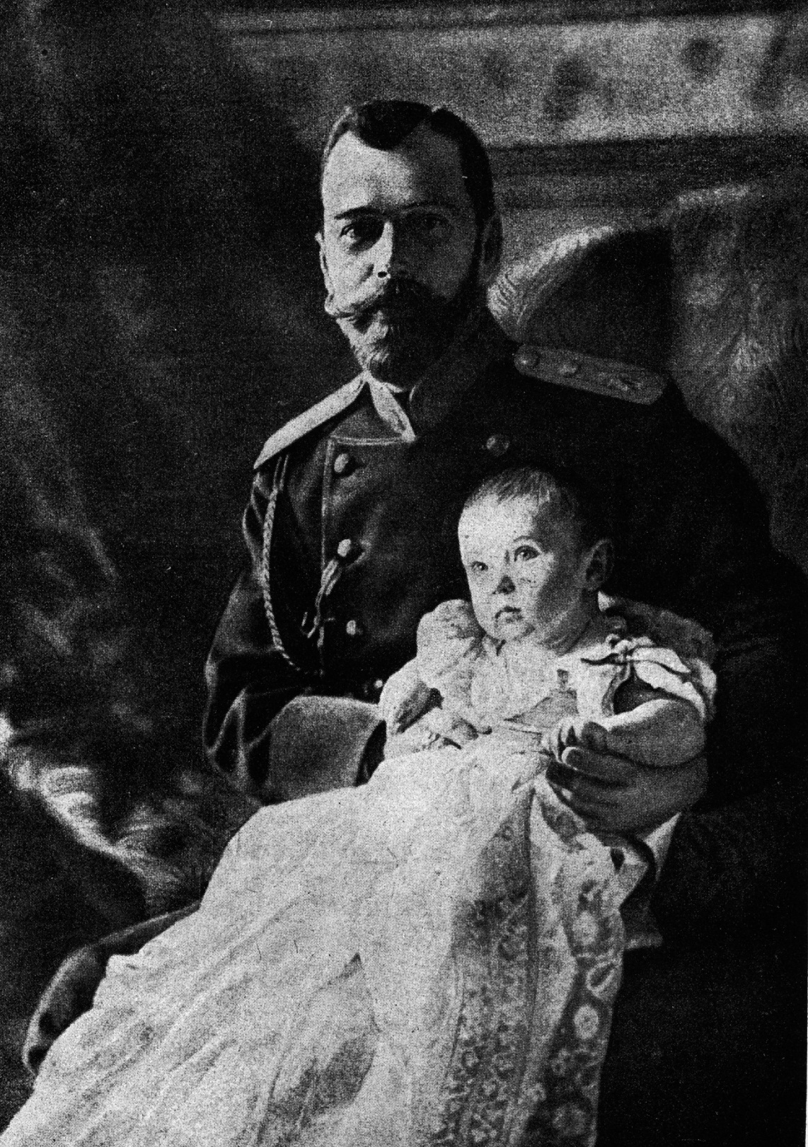 Car Mikul II. s careviem Alexejem Nikolajeviem