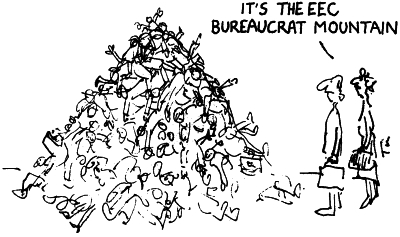 EEC bureaucrat mountain