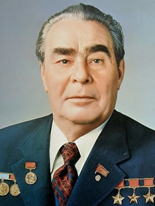 Retrato Leonid Brezhnev