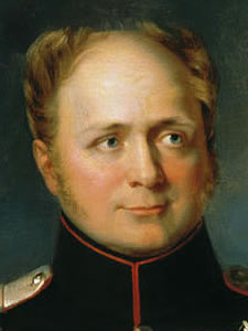 Retrato Alexandre I (Aleksandr Pavlovitch Romanov)