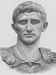 Retrato Caio Júlio César Octaviano Augusto