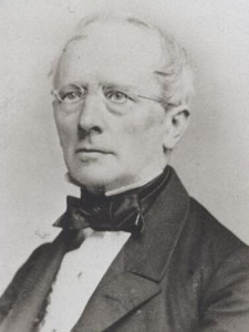 Retrato Johann Georgedar Baiter
