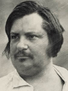 Retrato Honoré Balzac