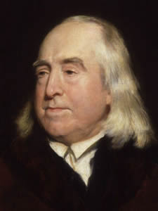 Retrato Jeremy Bentham