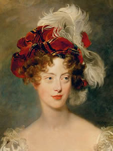 Retrato Mari-Caroline-Ferdinande-Louise, duquesa de Berry