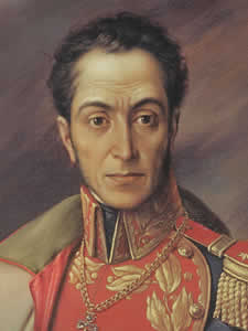 Retrato Simón Bolívar