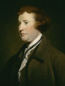 Retrato Edmund Burke