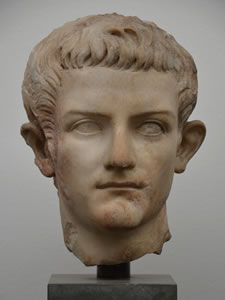 Retrato Calígula (Gaius Julius Caesar Germanicus)