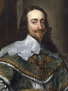 Retrato Carlos I (Rei da Inglaterra)