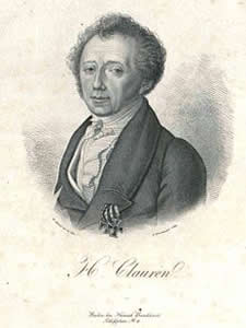 Retrato Heinrich Clauren