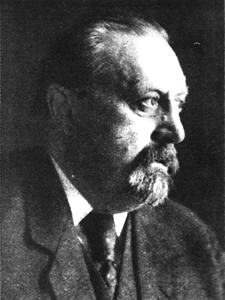Retrato Heinrich Wilhelm Karl Cunow