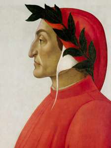Retrato Dante Alighieri