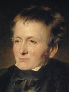 Retrato Thomas de Quincey