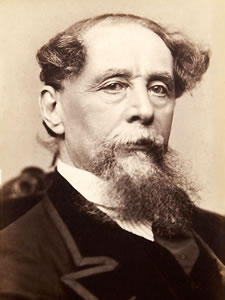 Retrato Charles John Huffam Dickens