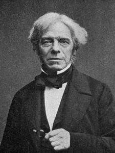 Retrato Michael Faraday