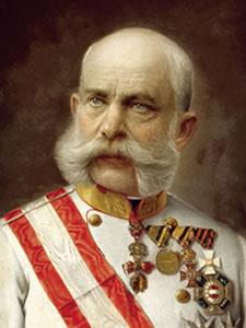 Retrato Francisco José I da Áustria