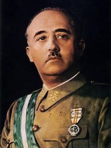 Retrato Francisco Franco Bahamonde