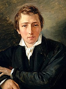 Retrato Christian Johann Heinrich Heine