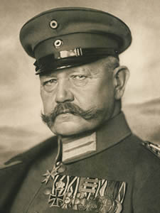 Retrato Paul Ludwig Hans Anton von Beneckendorff und von Hindenburg