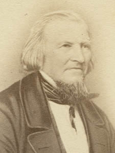 Retrato August Heinrich Hoffmann von Fallersleben