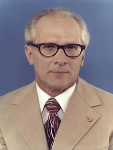 Retrato Erich Honecker