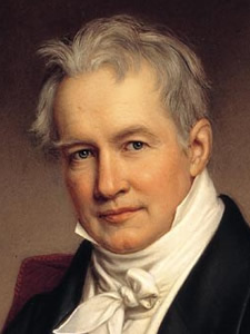 Retrato Friedrich Wilhelm Heinrich Alexander von Humboldt