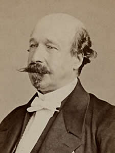 Retrato Charles Auguste Louis Joseph Demorny, conde de Morny