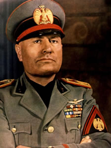 Retrato Benito Amilcare Andrea Mussolini