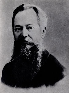 Retrato Nikolai Frantsevitch Danielson (pseudônimo Nikolai-on)