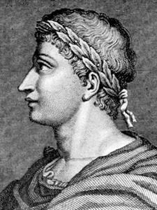 Retrato Publius Ovídius Naso (Ovídio)
