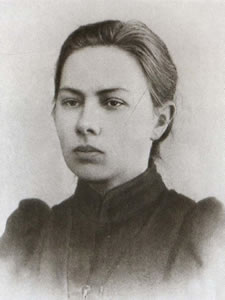 Retrato Nadezda Konstantinovna Krupskaia