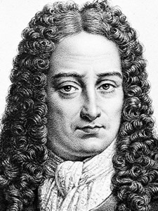 Retrato Gottfried Wilhelm Leibniz