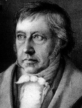 Hegel: handsome guy with piercing eyes, long sideburns and neckerchief