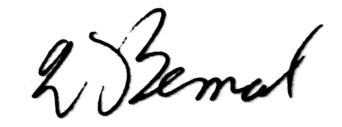 John Bernal's signature