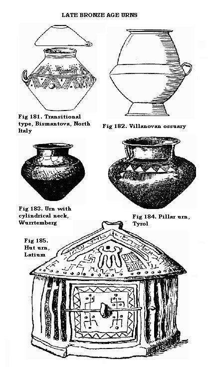 Late Bronze Age urns