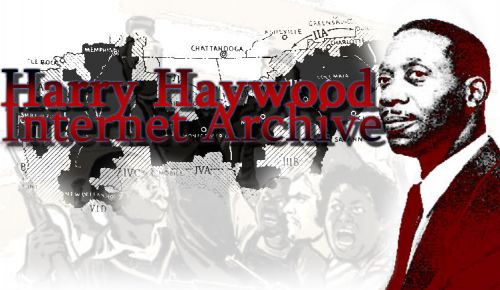Harry Haywood collage