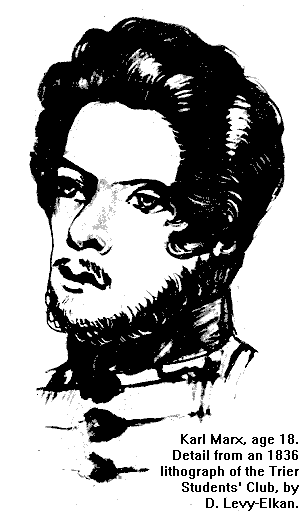 marx aged 18