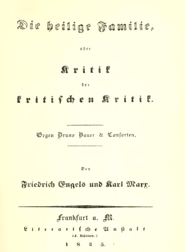 Cover of 1845 edition of pamphlet