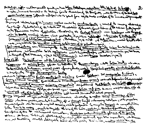 Page from Marx's Precis on Morgan's Ancient Society