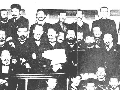 Members of St. Petersburg Soviet