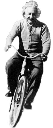 Einstein ciclista