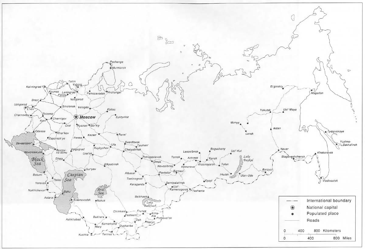 Maps Of The Soviet Union