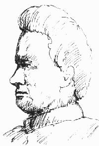 sketch of Derrida