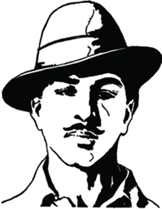 Sketch of Bhaghat Singh