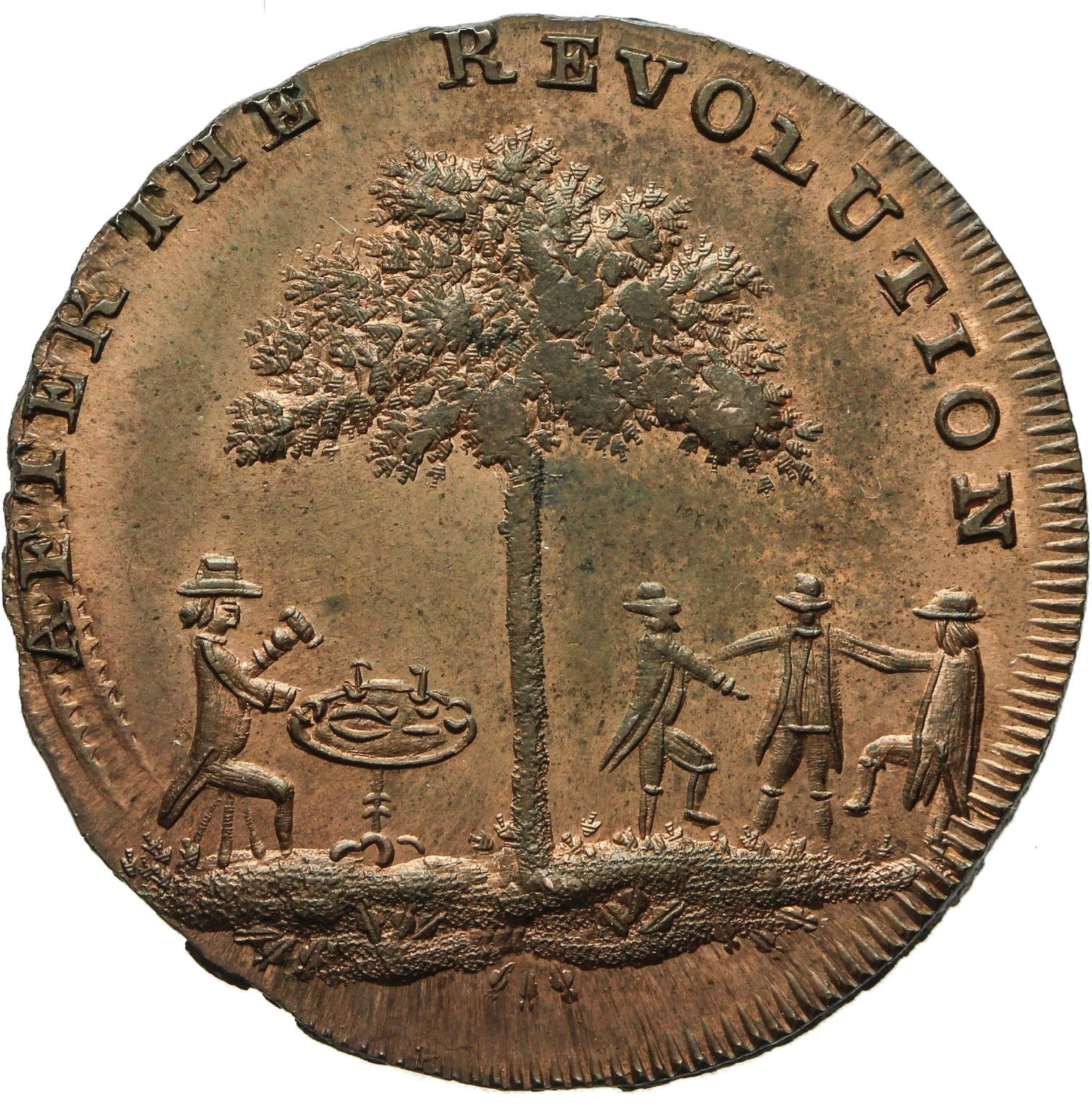Spence's token 'After the Revolution'