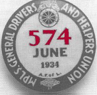 Teamsters' button