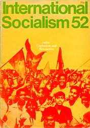 Cover International Socialism (1st series), No.52