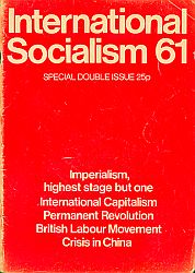 Cover International Socialism (1st series), No.61
